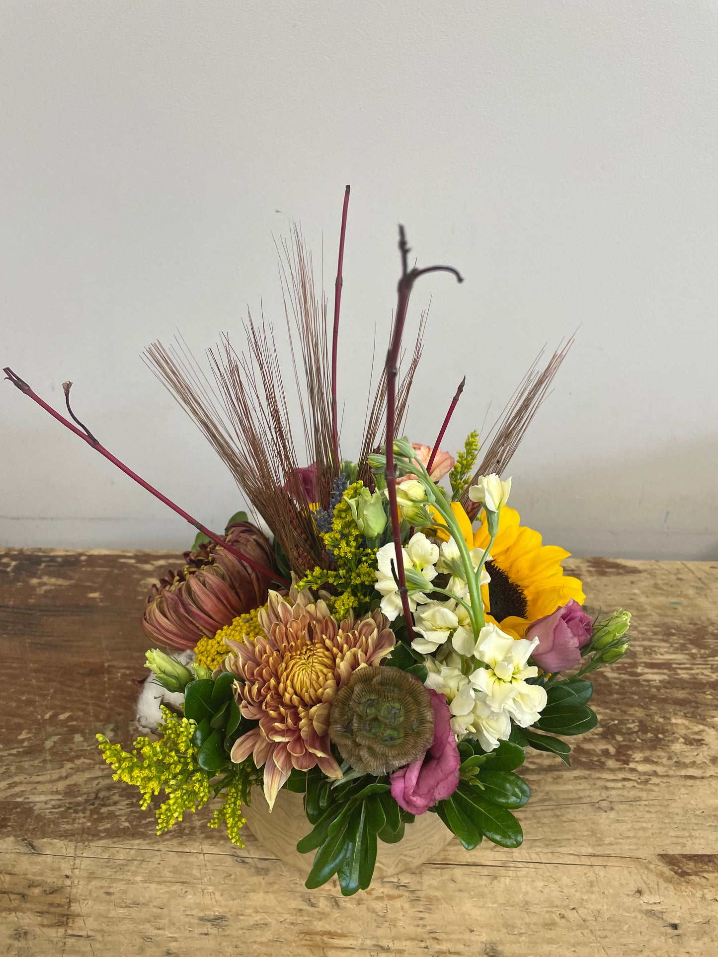 Fall Table Arrangement