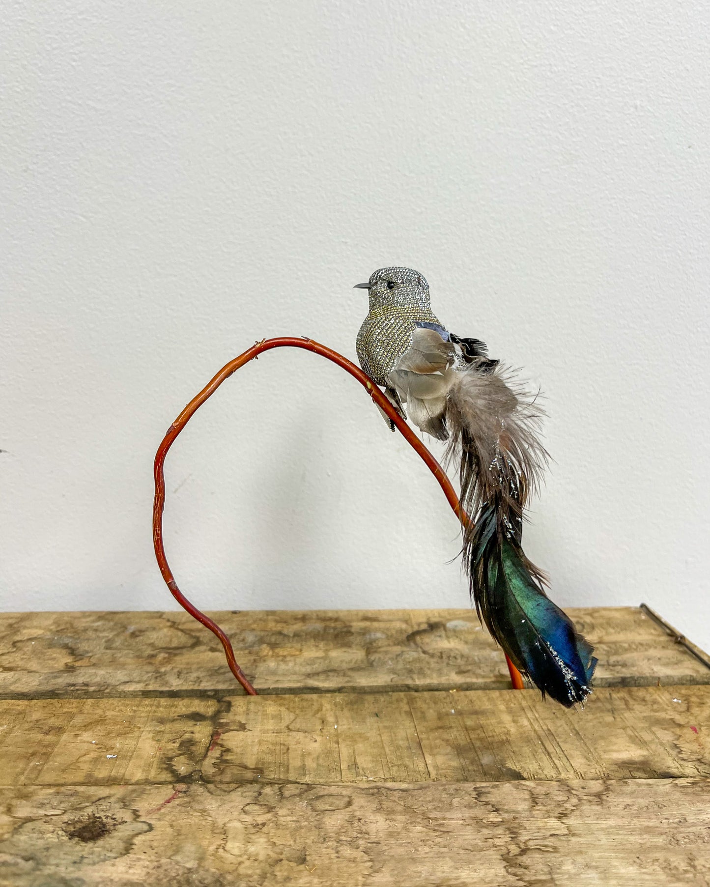 Whimsy Holiday Bird Clip Decor