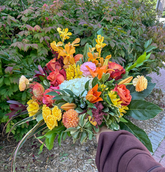 Seasonal Hand-Tied Bouquet