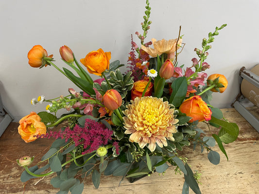 Fall Table Arrangement