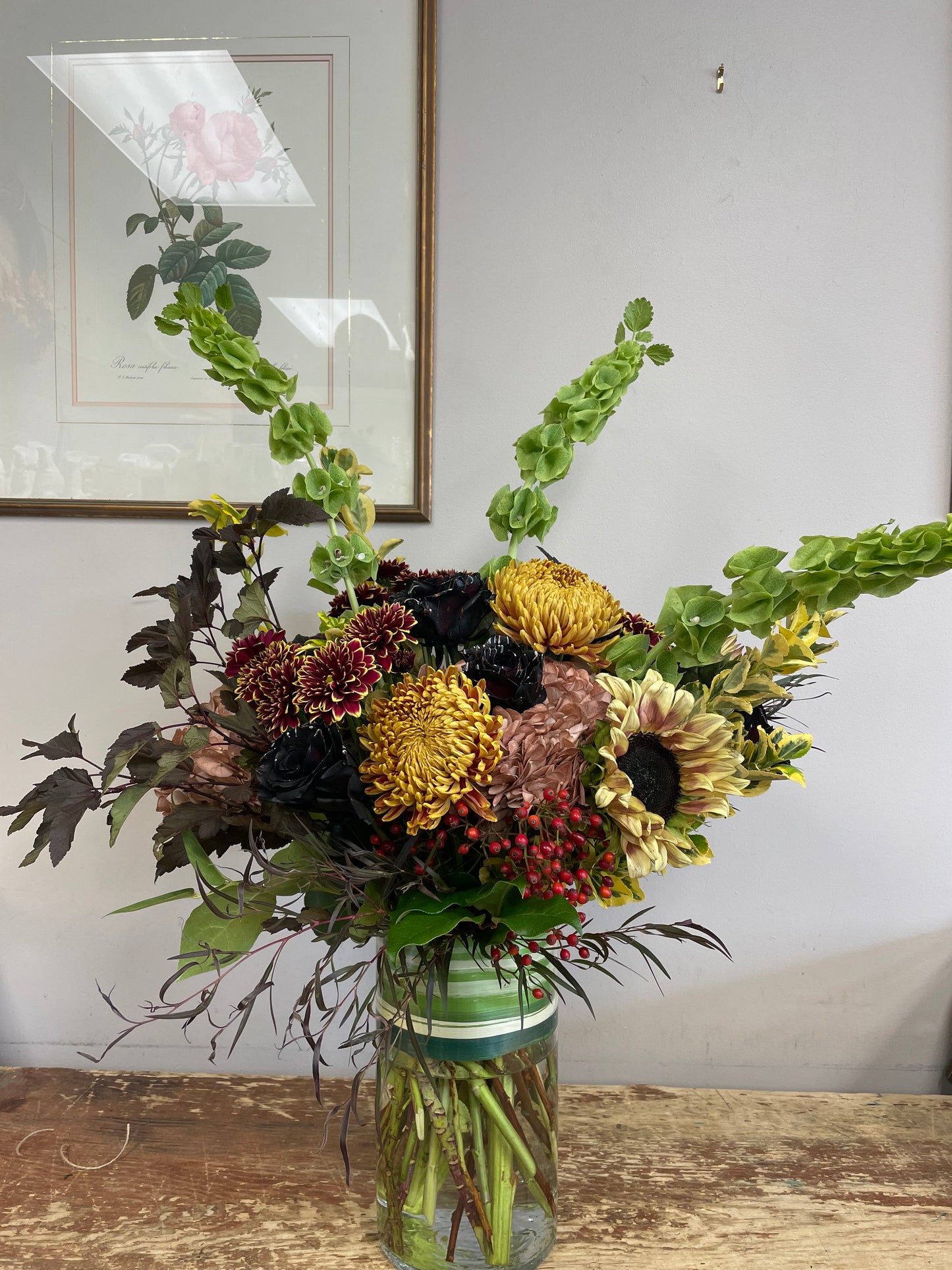 Fall Table Arrangement