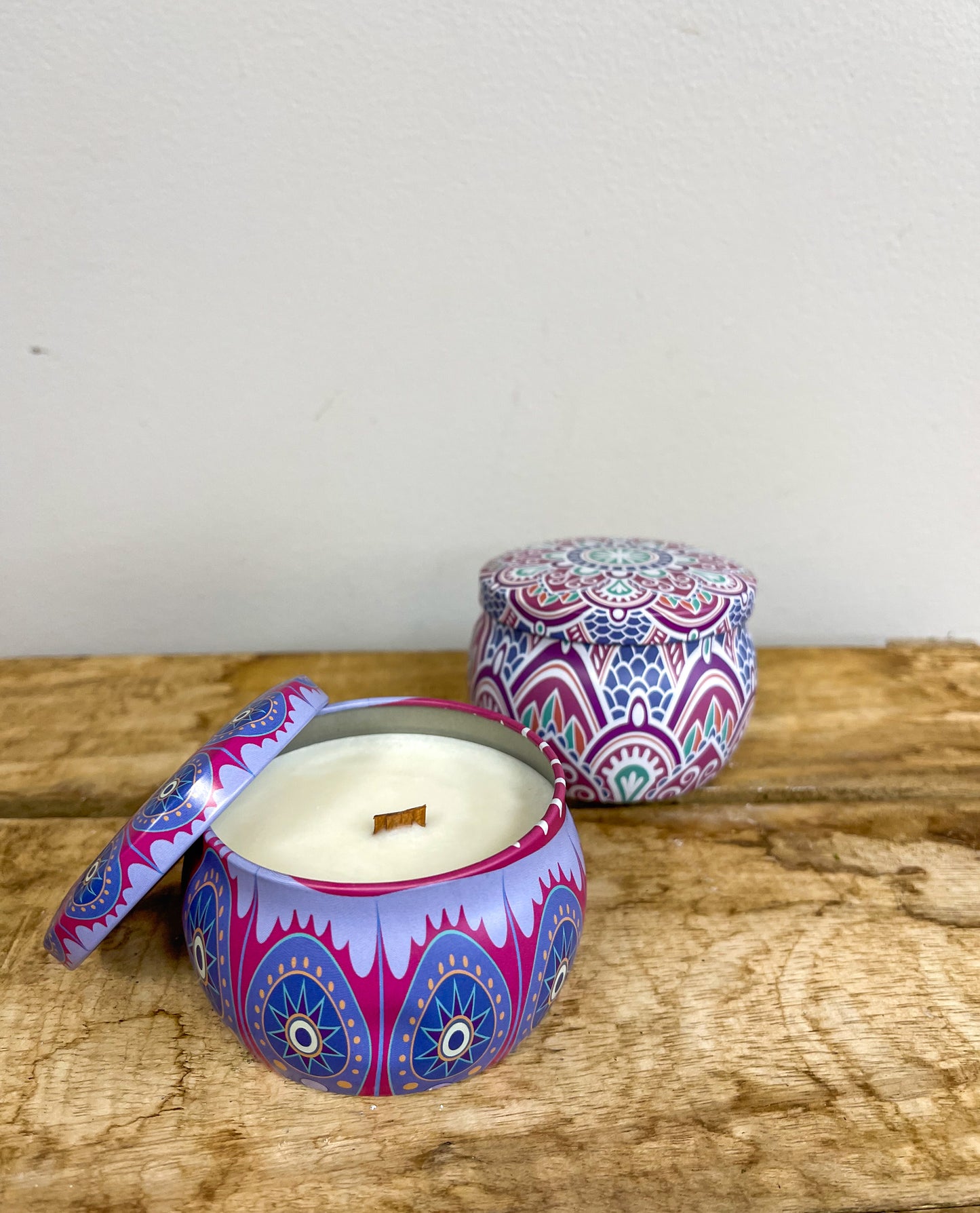 Seasonal Little White Lantern Candles