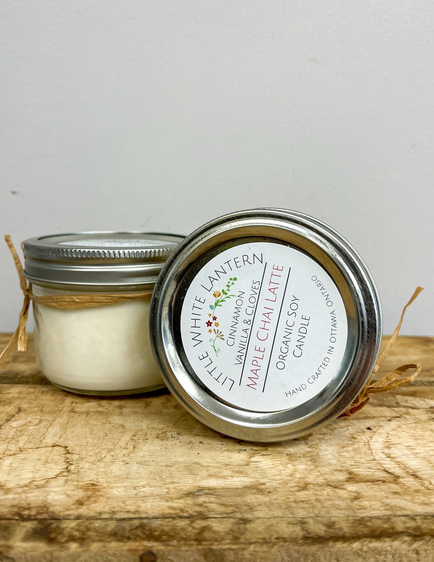 Seasonal Little White Lantern Candles