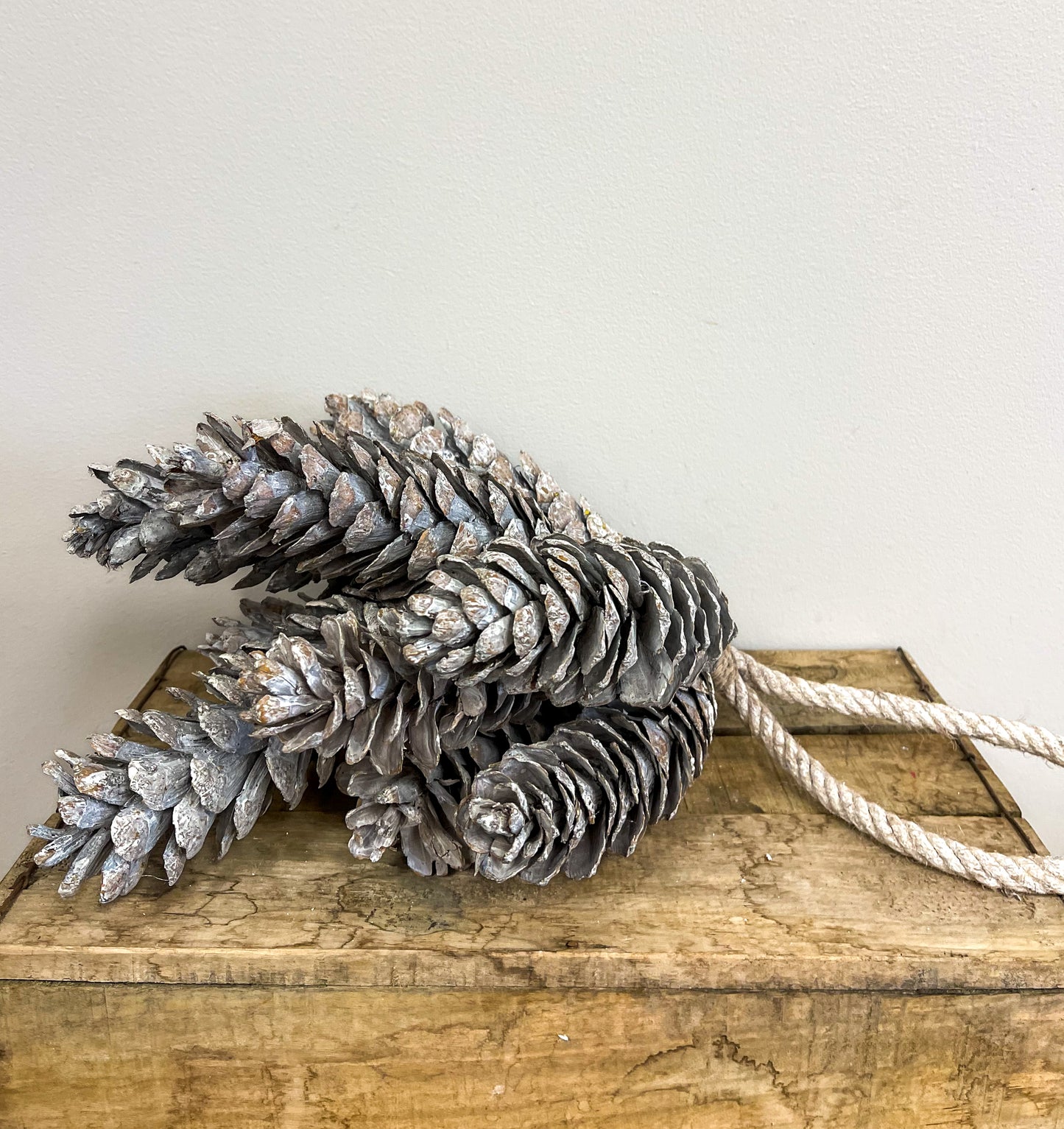 Rustic Pinecone Hanging Decor