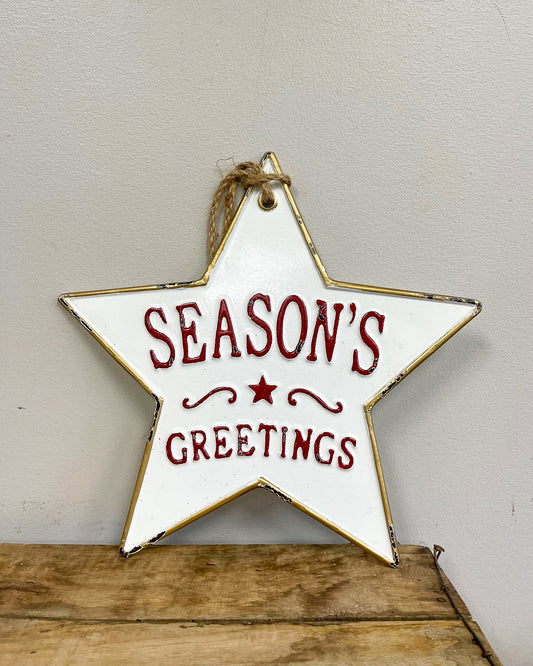 Season's Greetings Star