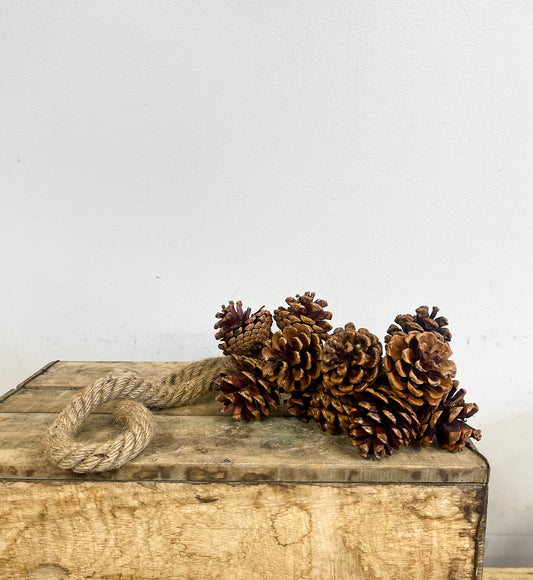 Round Pinecone Hanging Ornaments
